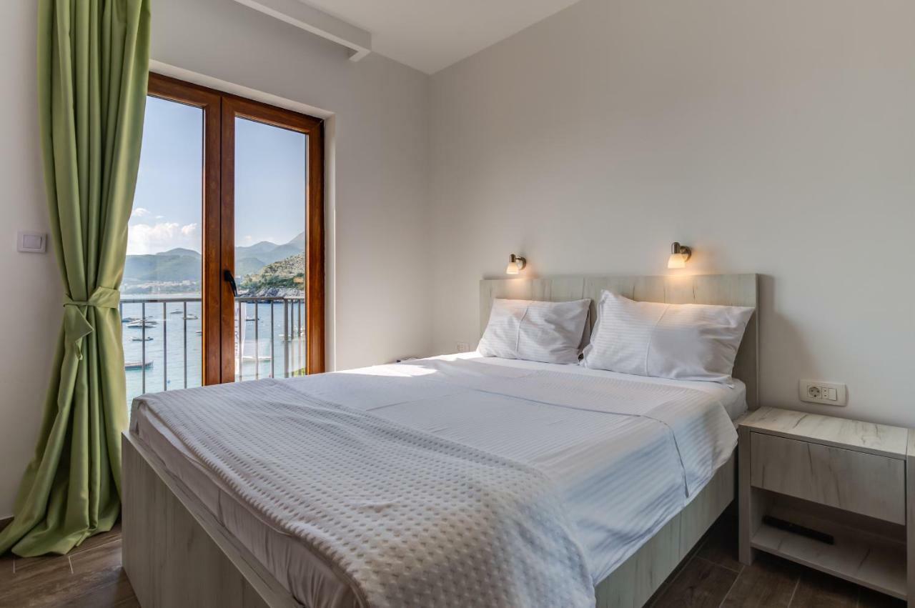 Mima Apartments Sveti Stefan Exteriör bild